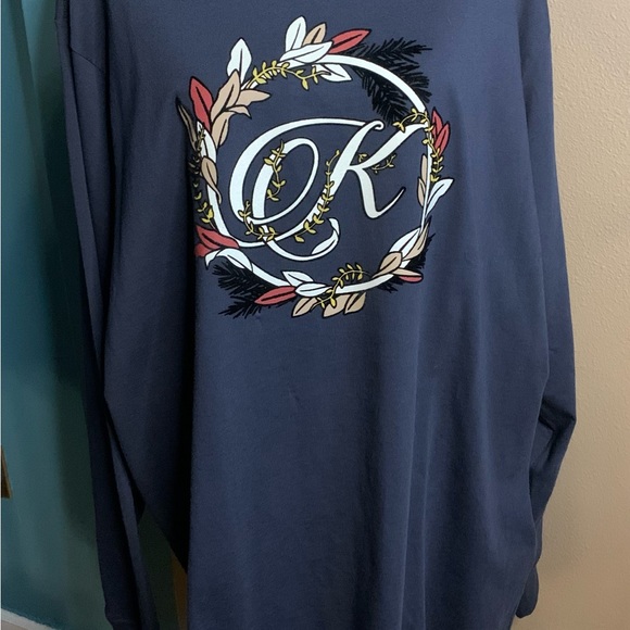 NWT, Kith Kristmas Wreath, l/s tee, Nocturnal. Men’s XXL $140 - Picture 3 of 5